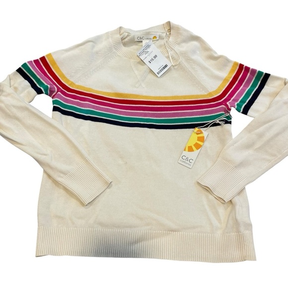 CC California strip crew neck sweater - Picture 10 of 12